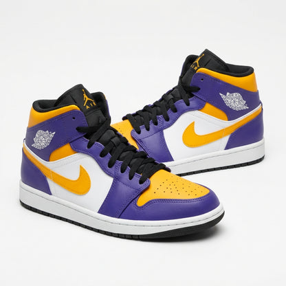 Nike Air Jordan 1 Mid Lakers