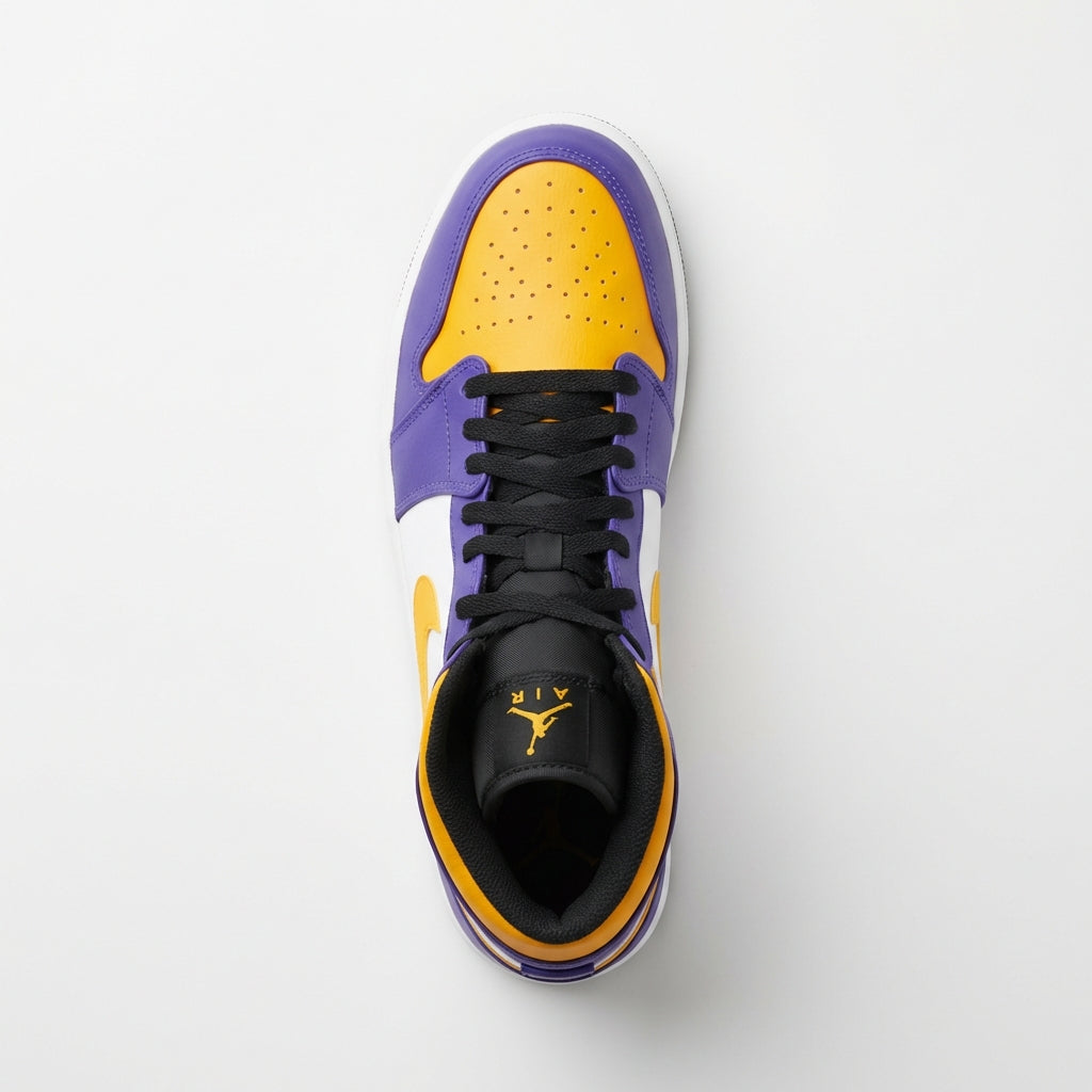 Nike Air Jordan 1 Mid Lakers